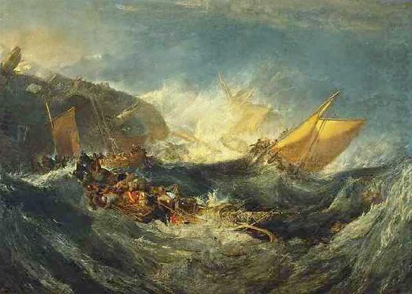 Joseph Mallord William Turner The shipwreck of the Minotaur, china oil painting image